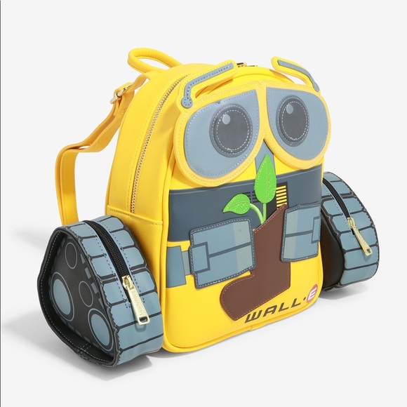 🚫SOLD🚫 NWT 🌱 Loungefly Wall-E Plant Boot Backpack - Picture 5 of 8